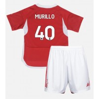 Dres Nottingham Forest Murillo #40 Domaci za djecu 2023-24 Kratak Rukav (+ kratke hlače)